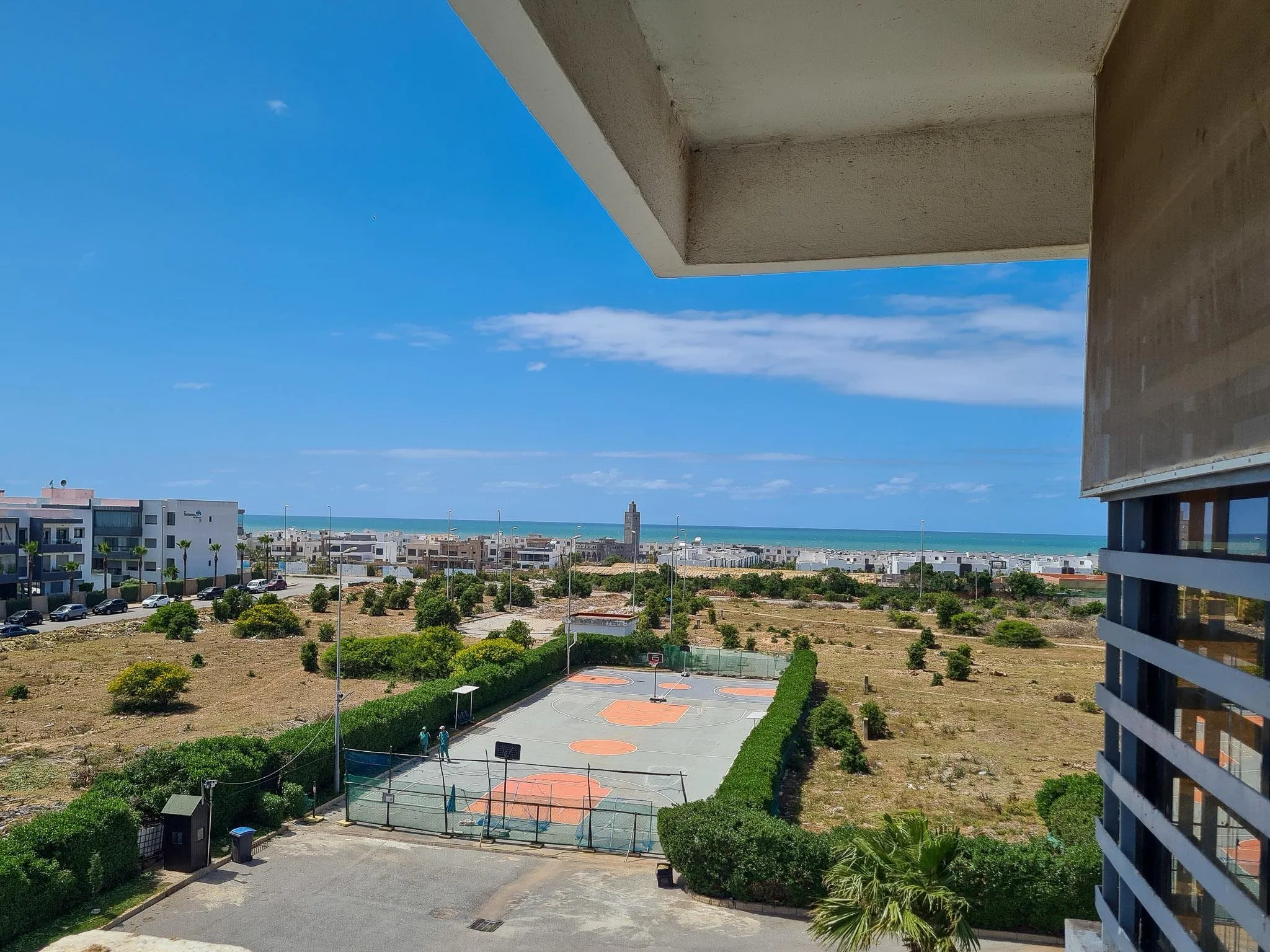 Appartement 2 chambres meublé vue mer en résidence - الدار البيضاء