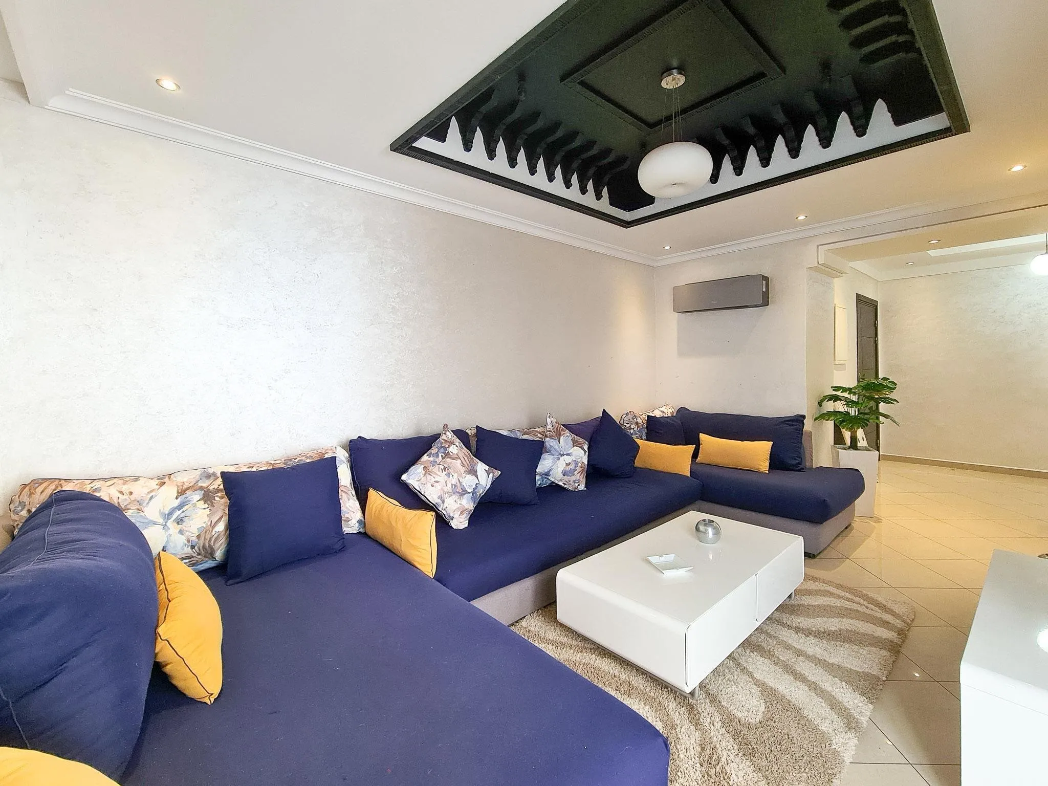 Appartement 2 chambres meublé vue mer en résidence - الدار البيضاء (3)
