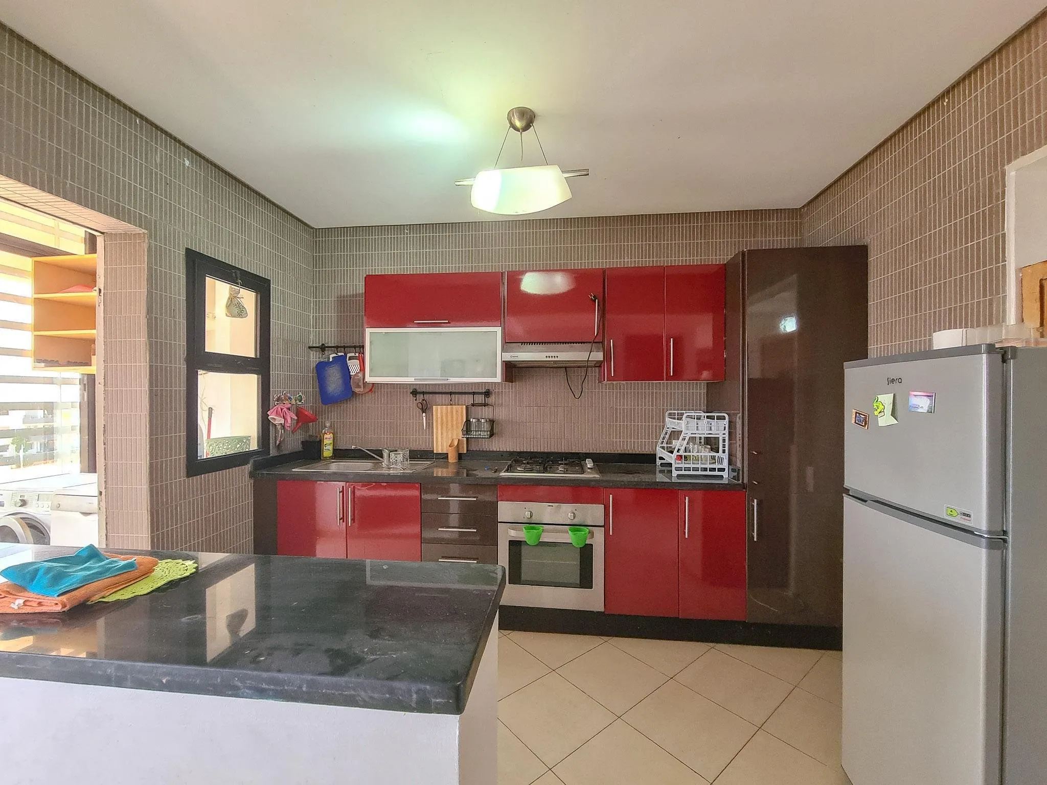 Appartement 2 chambres meublé vue mer en résidence - الدار البيضاء (4)