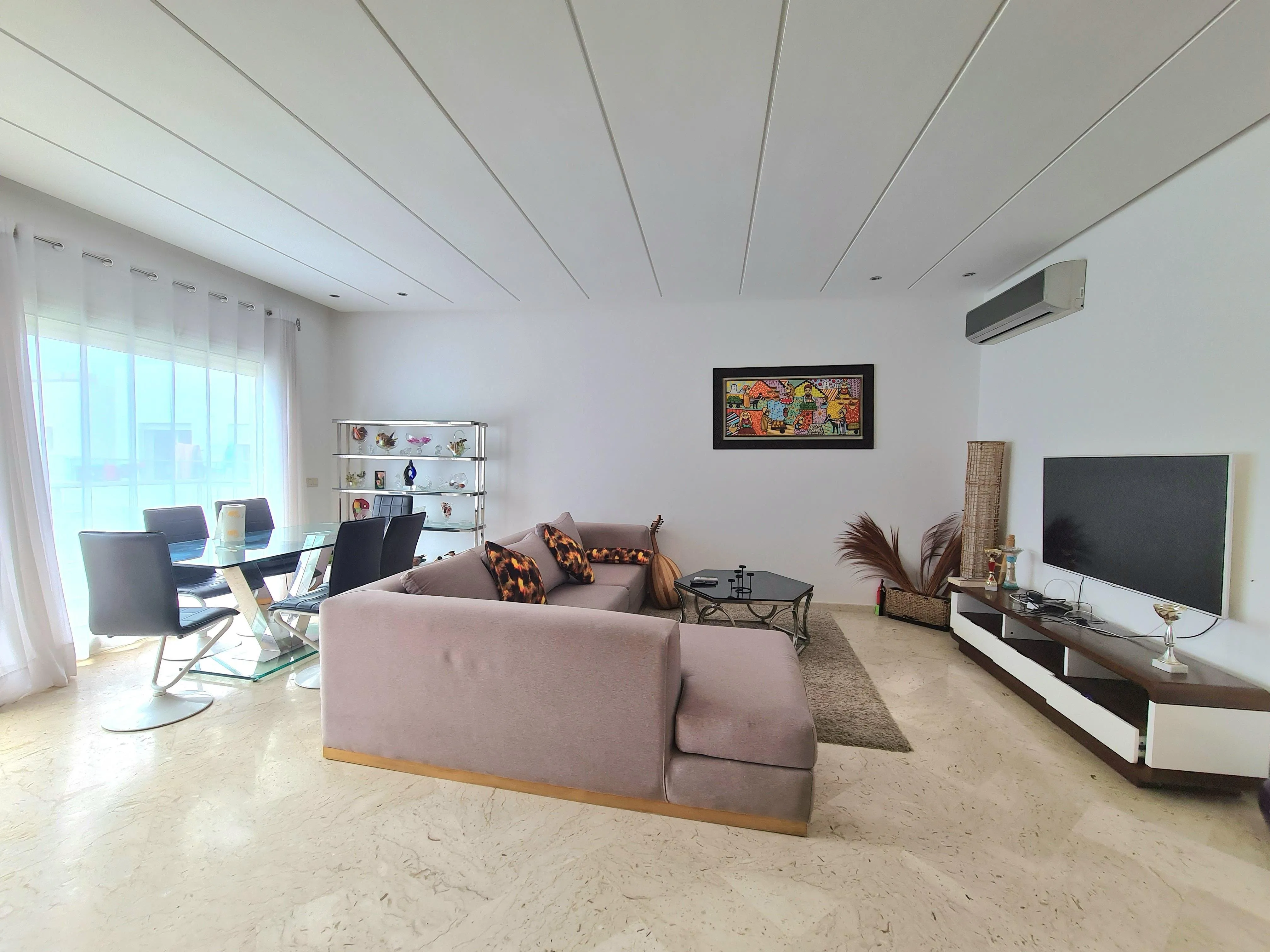Bel appartement, vue mer, meublé. - الدار البيضاء