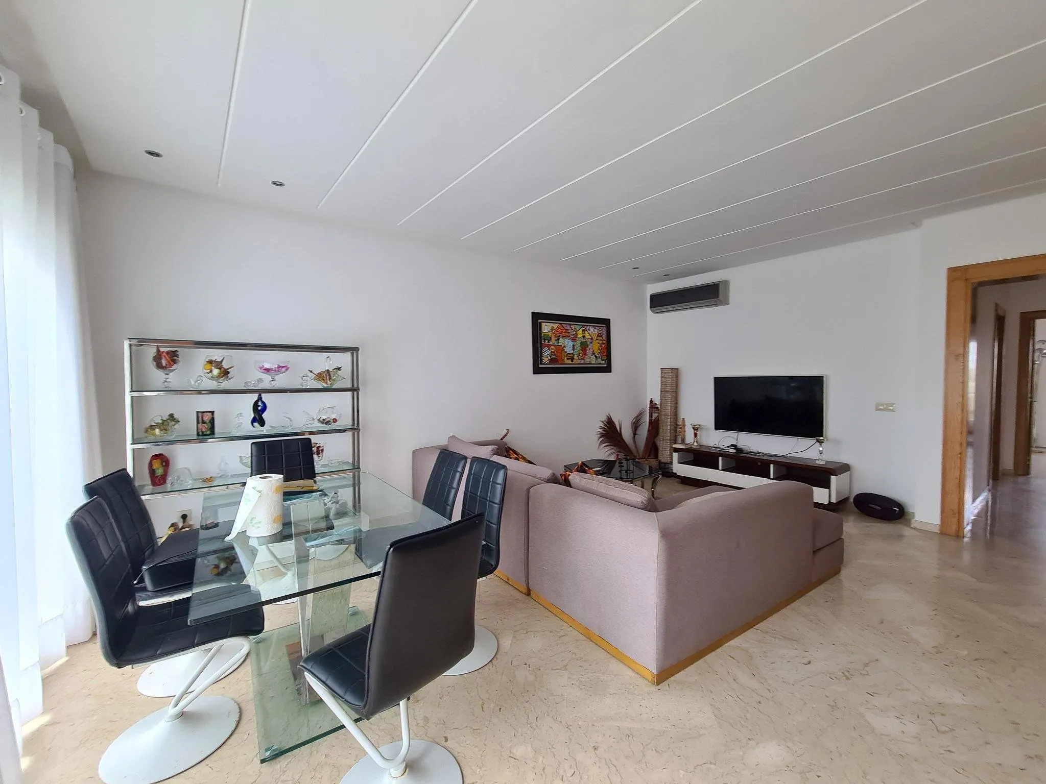 Bel appartement, vue mer, meublé. - الدار البيضاء (3)