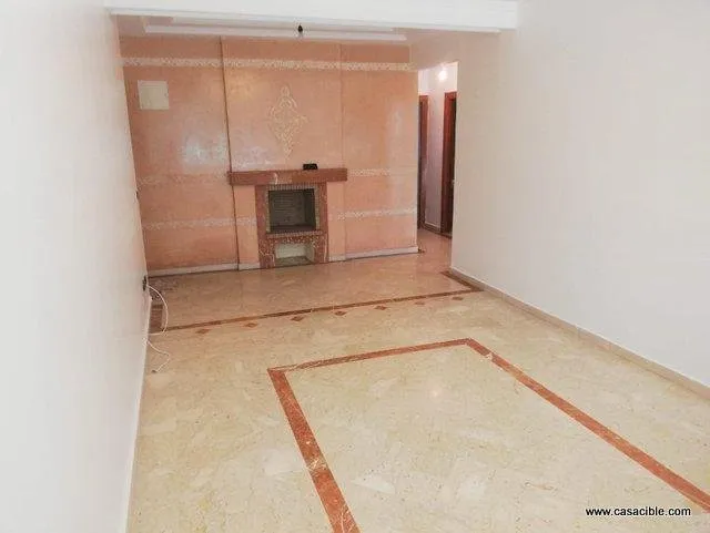 Bourgogne: appartement vide 90m² 2 chambres. - الدار البيضاء