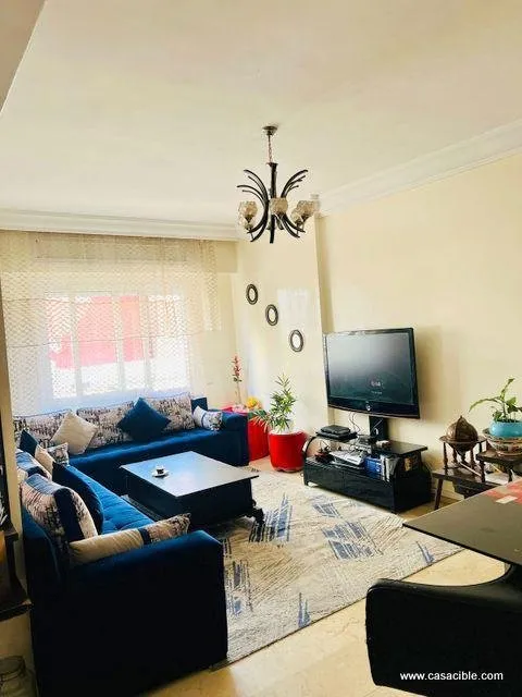 Bourgogne: appartement meublé 2 chambres balcon. - الدار البيضاء