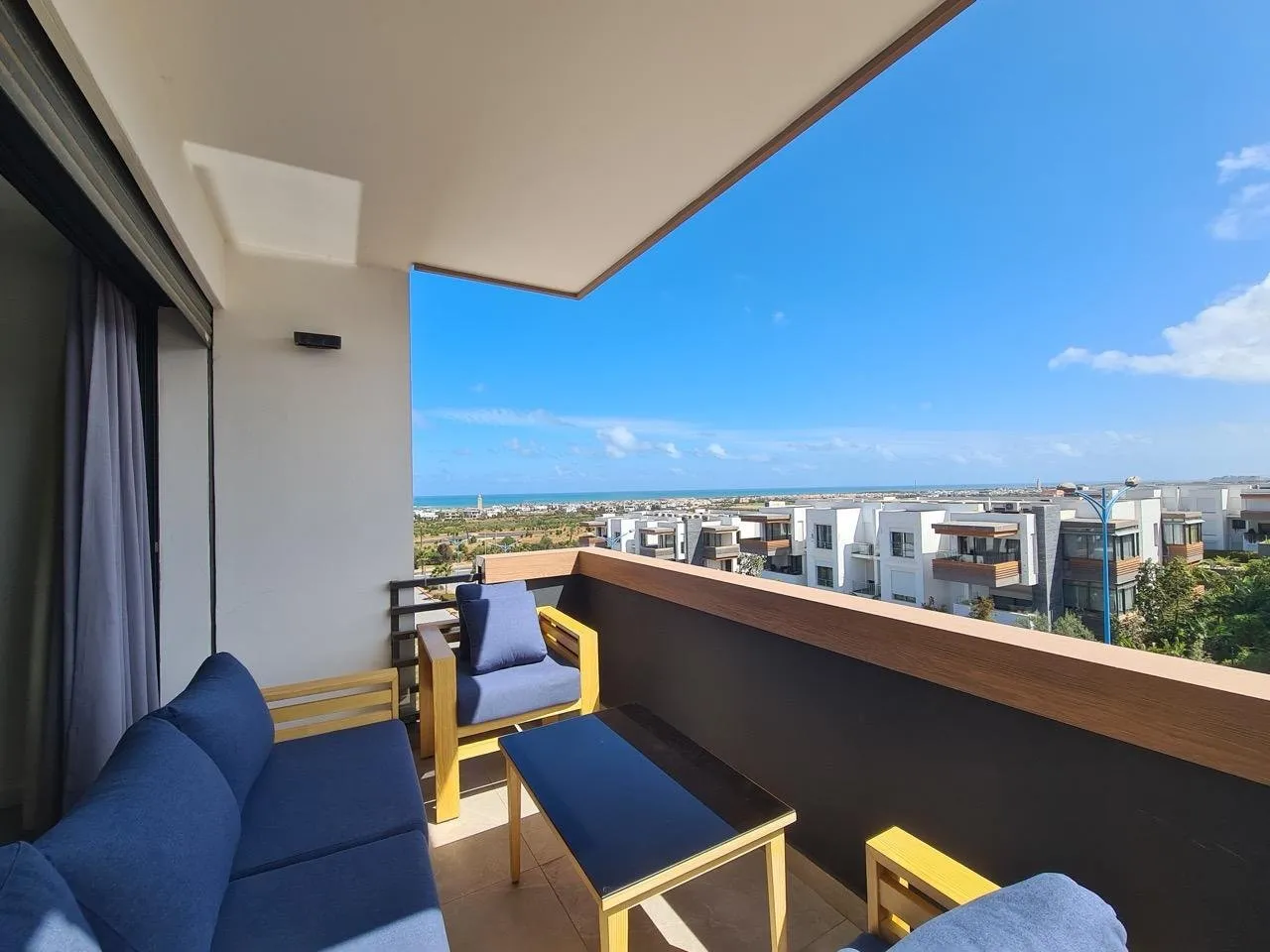 Appartements 2 chambres meublé  Vert marine - الدار البيضاء