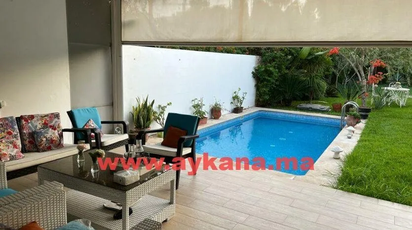 Location Villa Meublée Bouknadel Plage Des Nations - bouknadel (2)