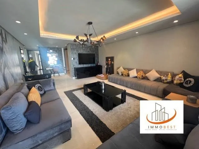Appartement meublé à louer à Ain Diab avec terrasse vue mer 2 CH - الدار البيضاء (2)