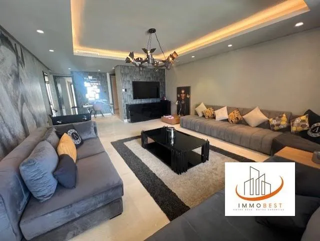 Appartement meublé à louer à Ain Diab avec terrasse vue mer 2 CH - الدار البيضاء (4)