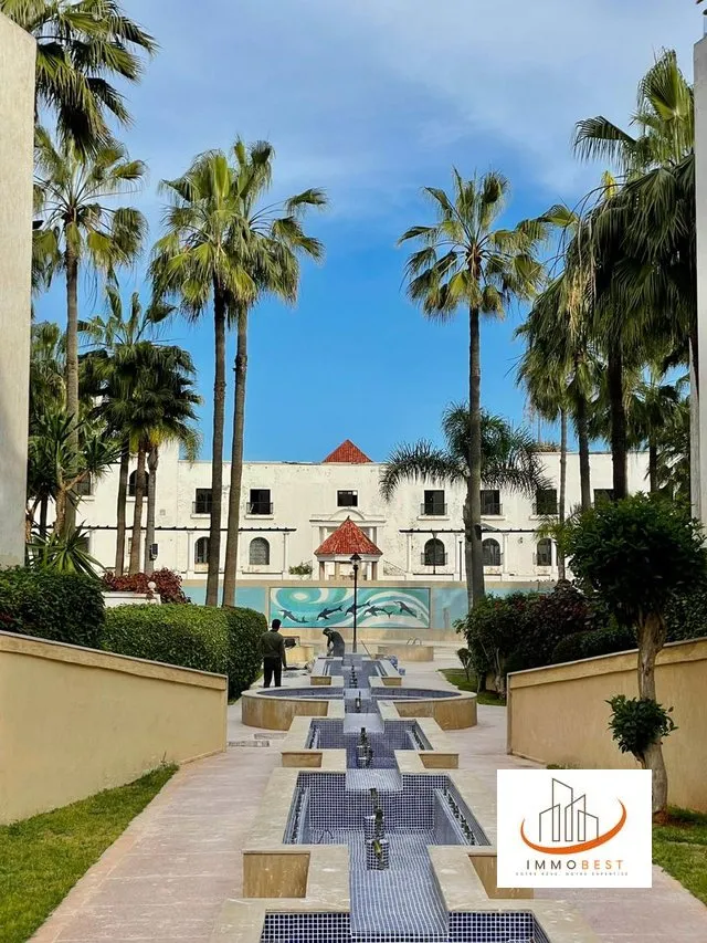 Ain Diab, location d’un appartement meublé dans résidence proche de la corniche  2 CH - الدار البيضاء (2)