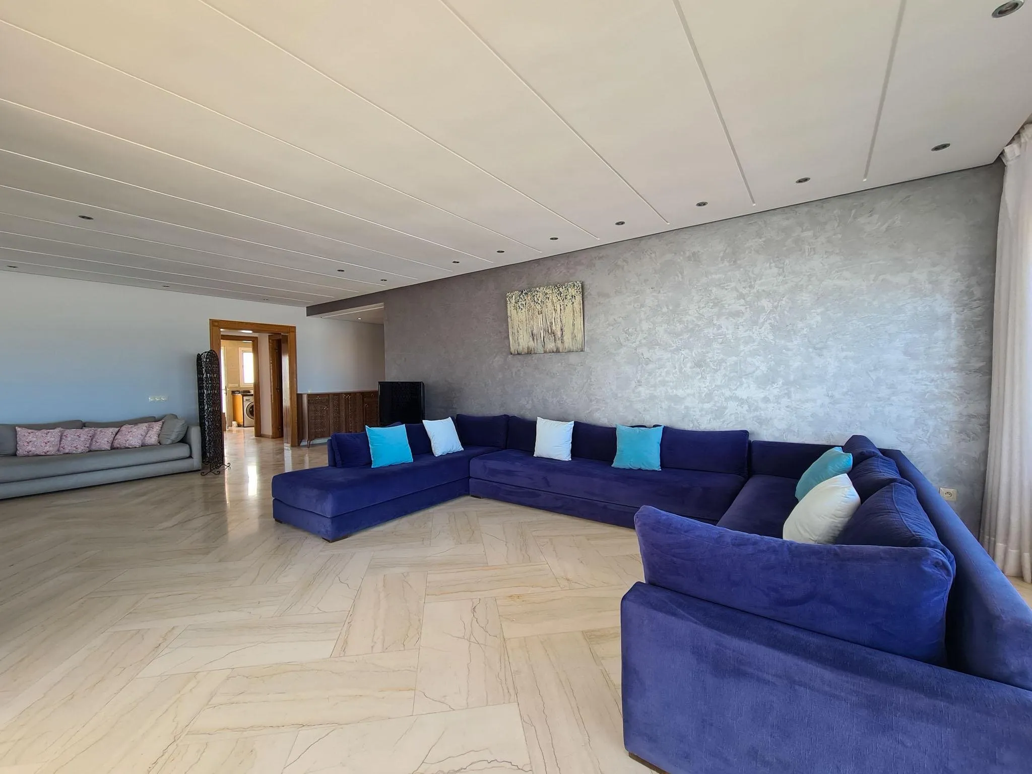 Sublime appartement meublé, vue mer, en résidence sécurisée. - الدار البيضاء (2)