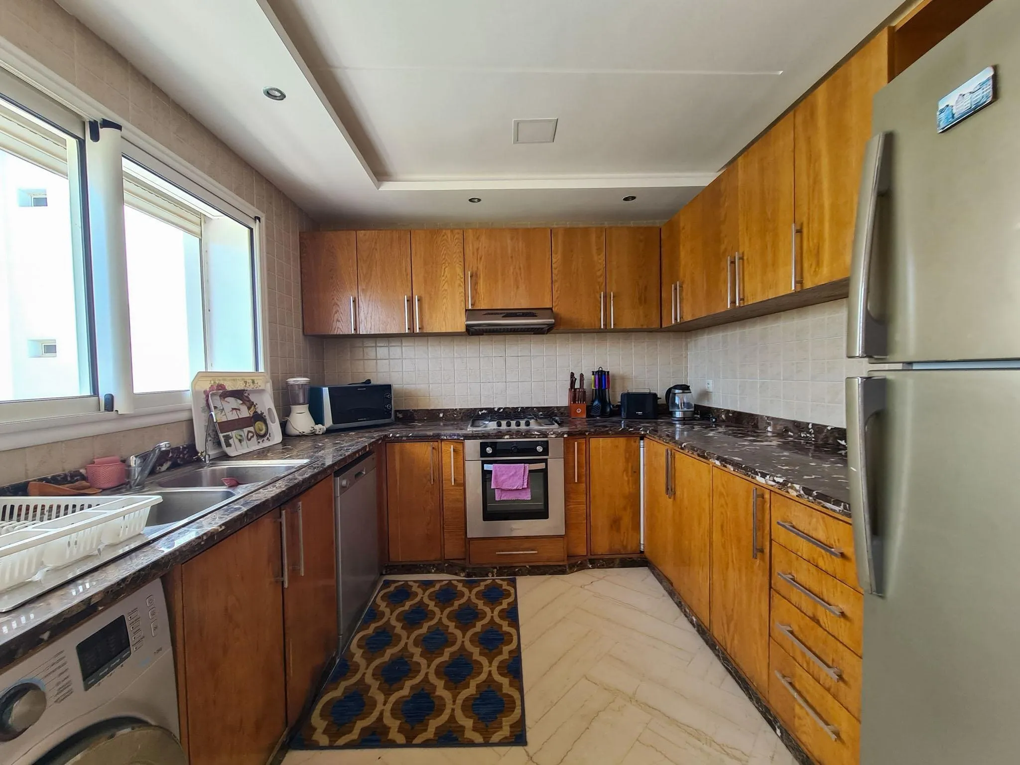 Sublime appartement meublé, vue mer, en résidence sécurisée. - الدار البيضاء (4)