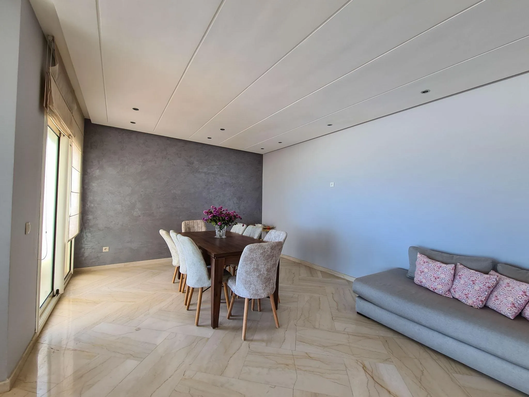 Sublime appartement meublé, vue mer, en résidence sécurisée. - الدار البيضاء (3)