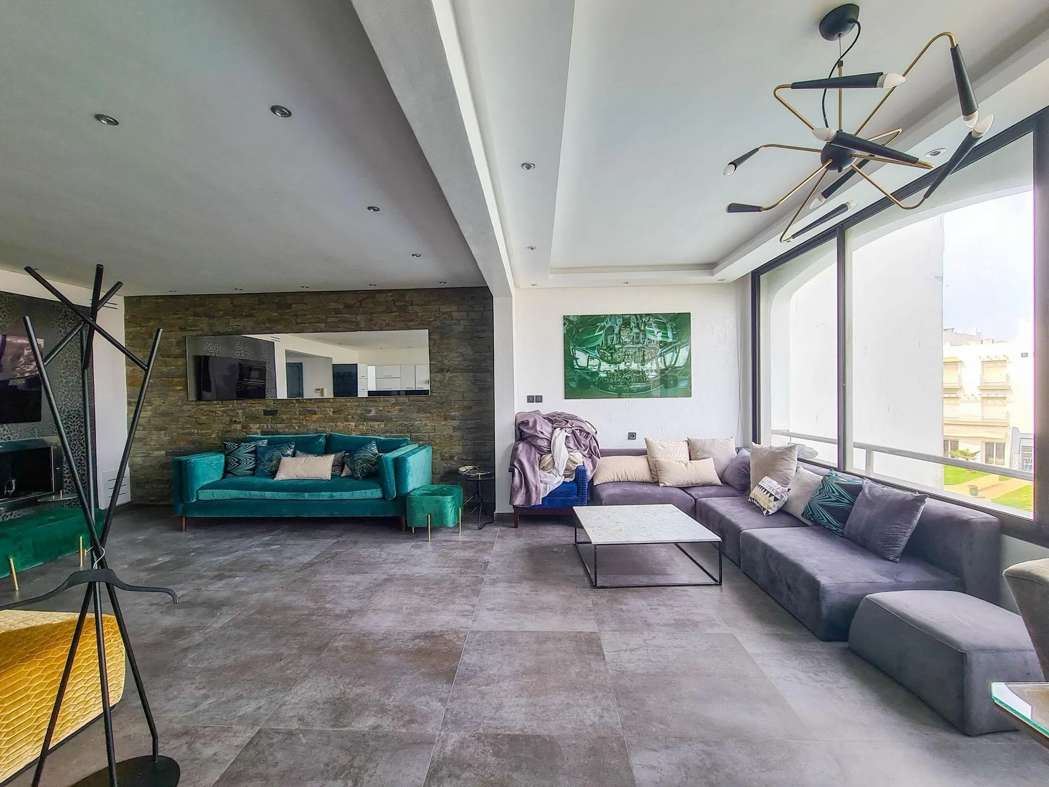 Appartement joliment meublé vue sur mer - الدار البيضاء (3)