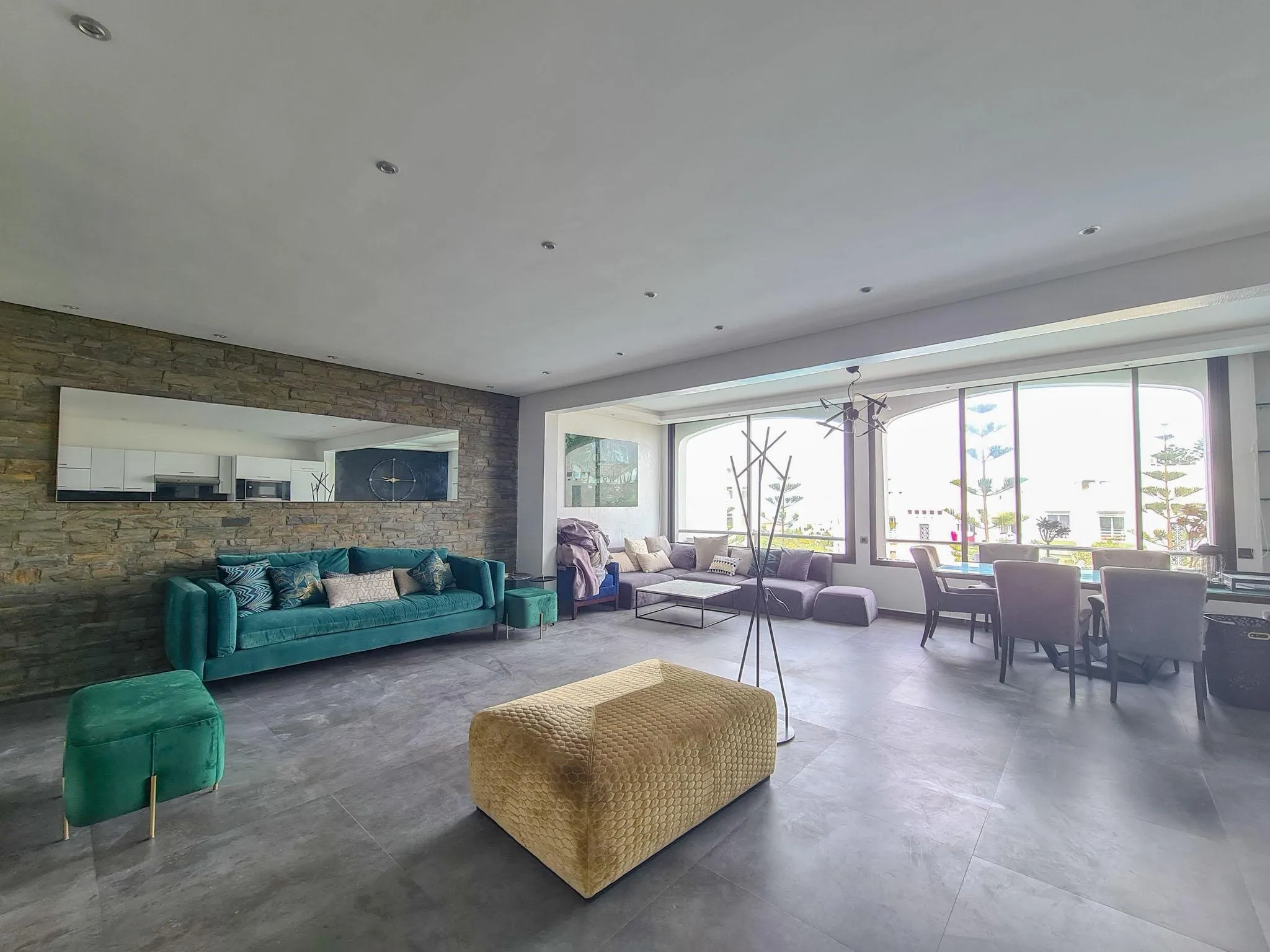 Appartement joliment meublé vue sur mer - الدار البيضاء