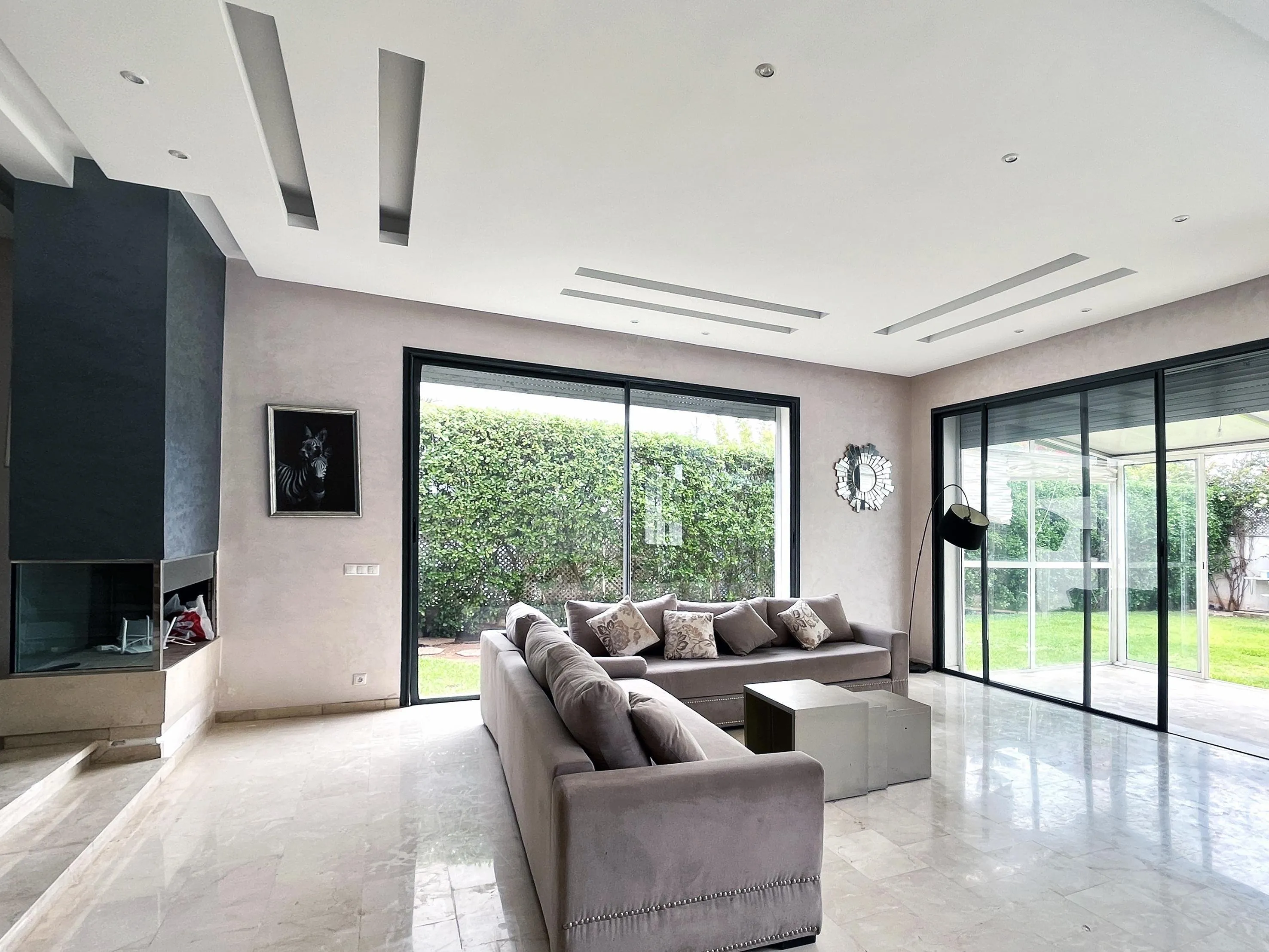 Villa meublée de 3 Chambres avec piscine. - الدار البيضاء (2)