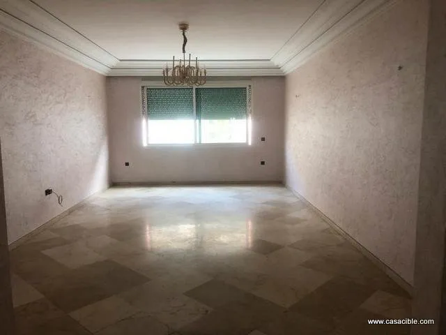 Racine : Appartement vide 124 m² 2 chambres. - الدار البيضاء