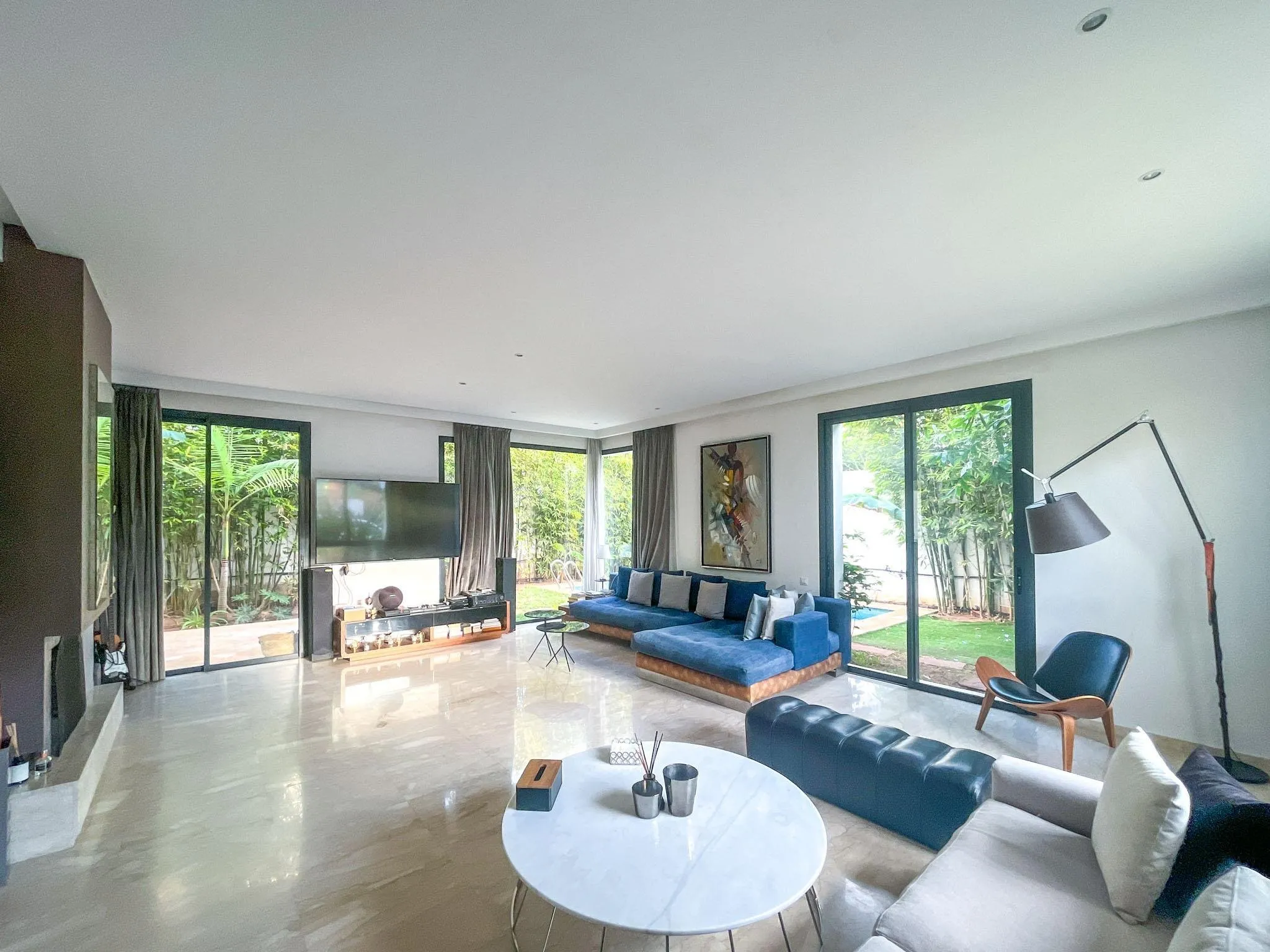 Villa 3 chambres jardin et piscine en résidence - الدار البيضاء (3)