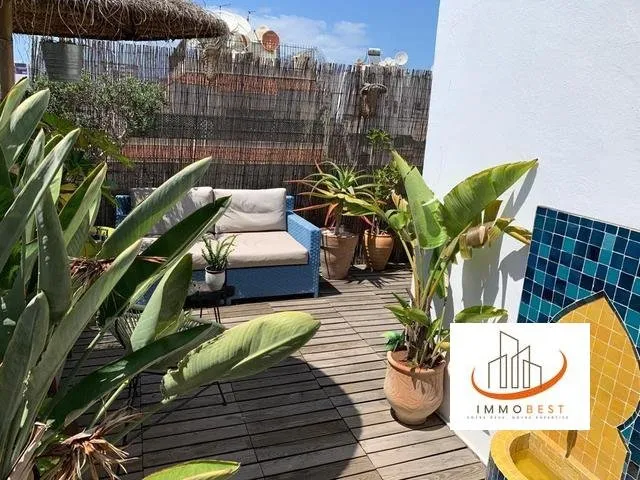Gauthier, location appartement VIDE avec terrasse 2 CH - الدار البيضاء