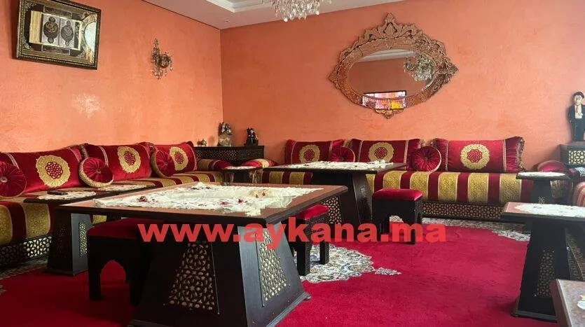 Location Appartement Meublé Temara Ouled Mtaa REF 3638 - تمارة