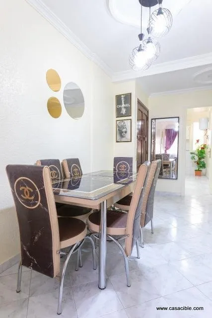 Bourgogne: meublé 65m² 2 chambres balcon. - الدار البيضاء (3)