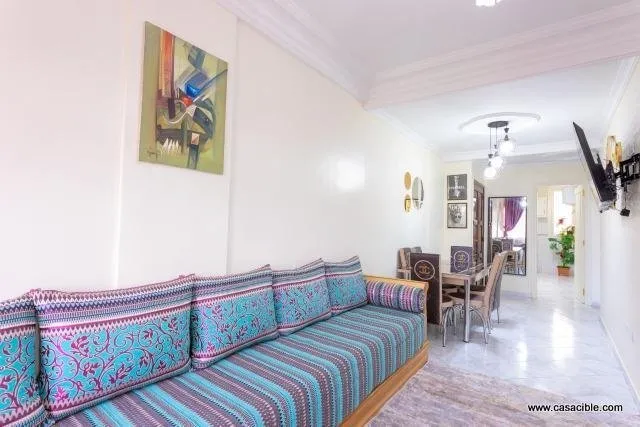 Bourgogne: meublé 65m² 2 chambres balcon. - الدار البيضاء (4)
