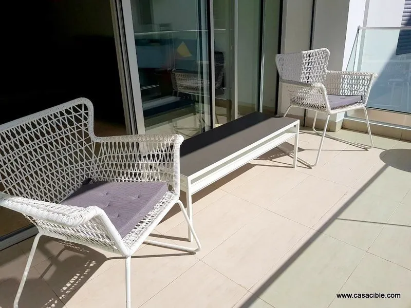 Beauséjour:  appartement meublé, 2 chambres et terrasse. - الدار البيضاء