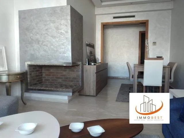 Ain Diab, Bourgogne ouest Très bel appartement meublé en location 2 CH - الدار البيضاء