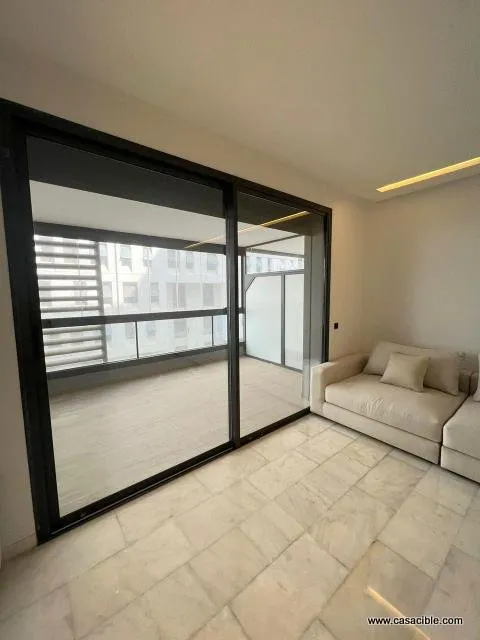 Casa Finance City: 2 chambres terrasse. - الدار البيضاء