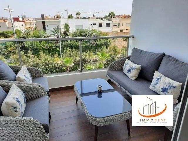 Dar bouazza, location superbe appartement meublé 2 CH - الدار البيضاء