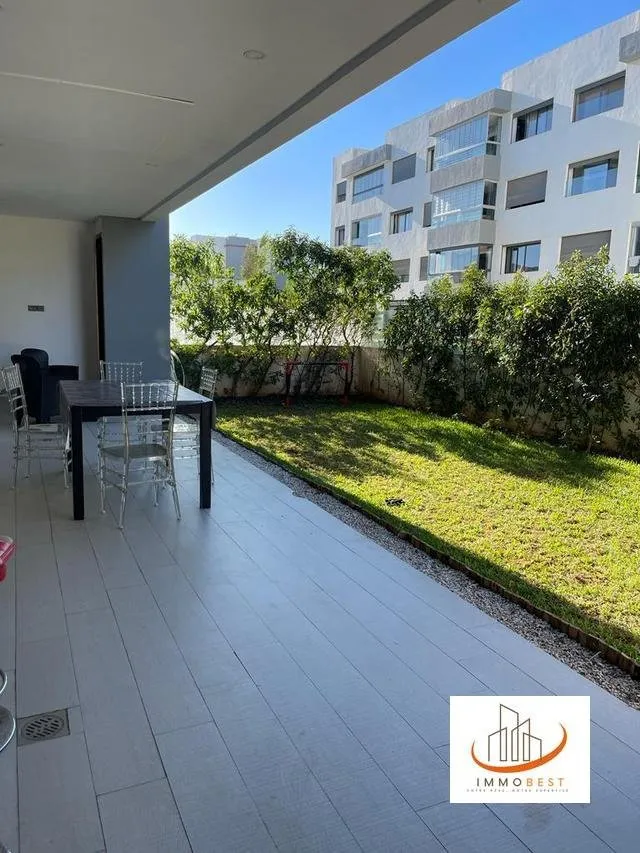 ALMAZ Charmant appartement à louer en rez de jardin 3 CH - الدار البيضاء
