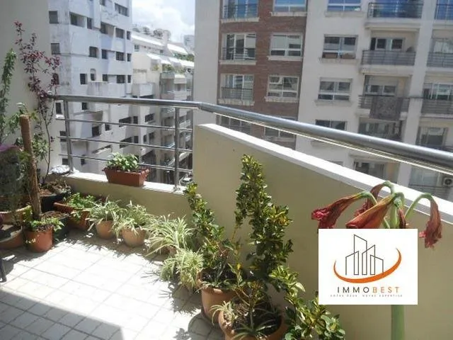 Racine, location d’un appartement très lumineux meublé 3 CH - الدار البيضاء (2)