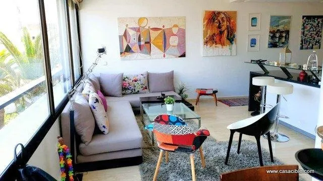 Gauthier: appartement meublé 2 chambres. - الدار البيضاء (2)