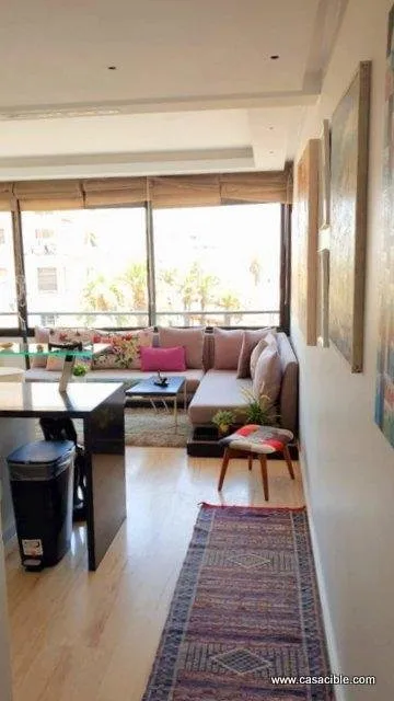 Gauthier: appartement meublé 2 chambres. - الدار البيضاء (4)