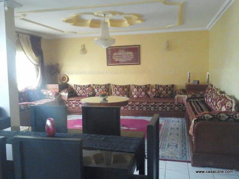 Bourgogne: appartement meublé de 3 chambres. - الدار البيضاء