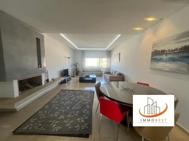Ain Diab,location d’un joli appartement meublé 3ch - الدار البيضاء (4)