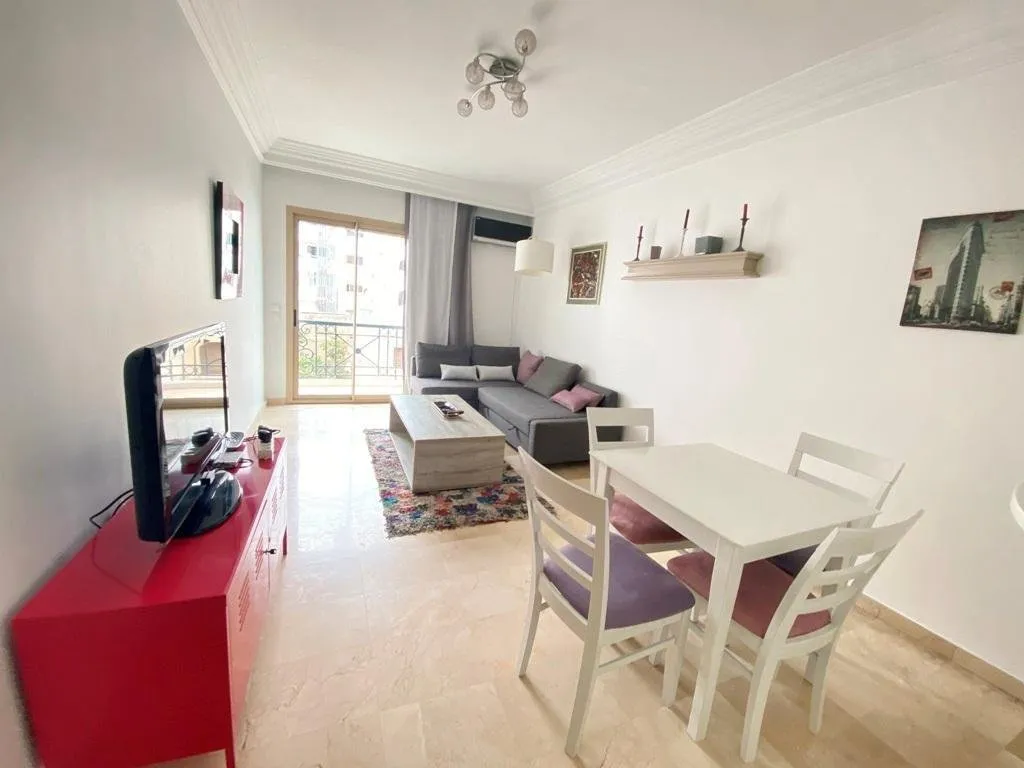 Bel appartement meublé avec terrasse à louer à Casablanca - الدار البيضاء (4)