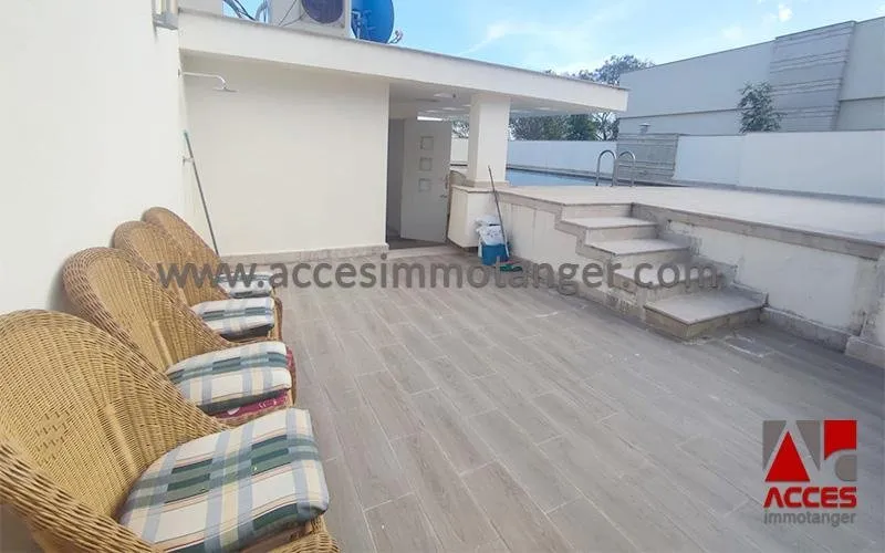 Villa avec piscine  dans un quartier élégant - طنجة (4)