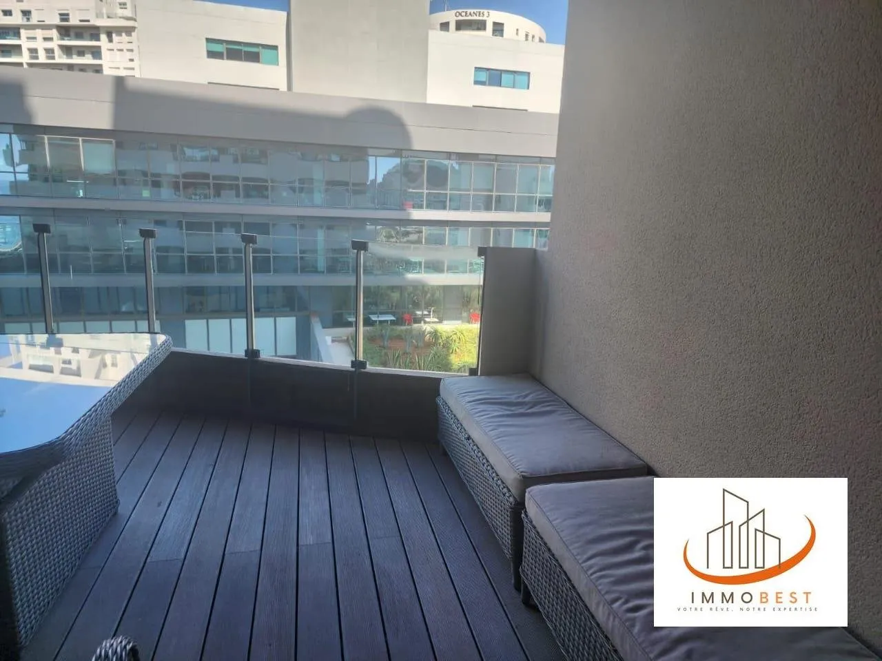 La Marina, Location joli Appartement meublé,  2CH - الدار البيضاء