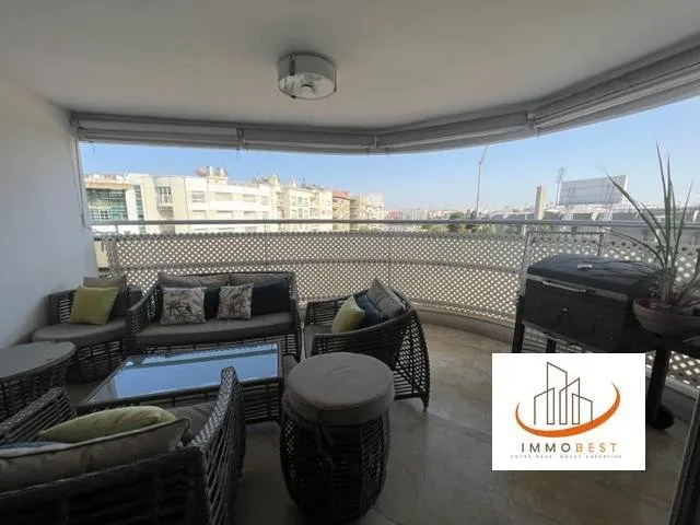 Racine extension,Appartement en location MEUBLÉ4CH - الدار البيضاء