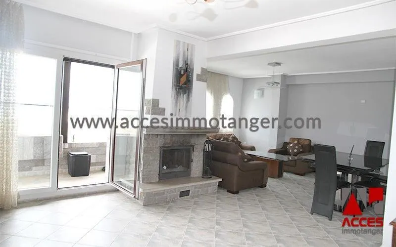Appartement à louer avec vue panoramique sur  mer(ALL204123) - طنجة (3)