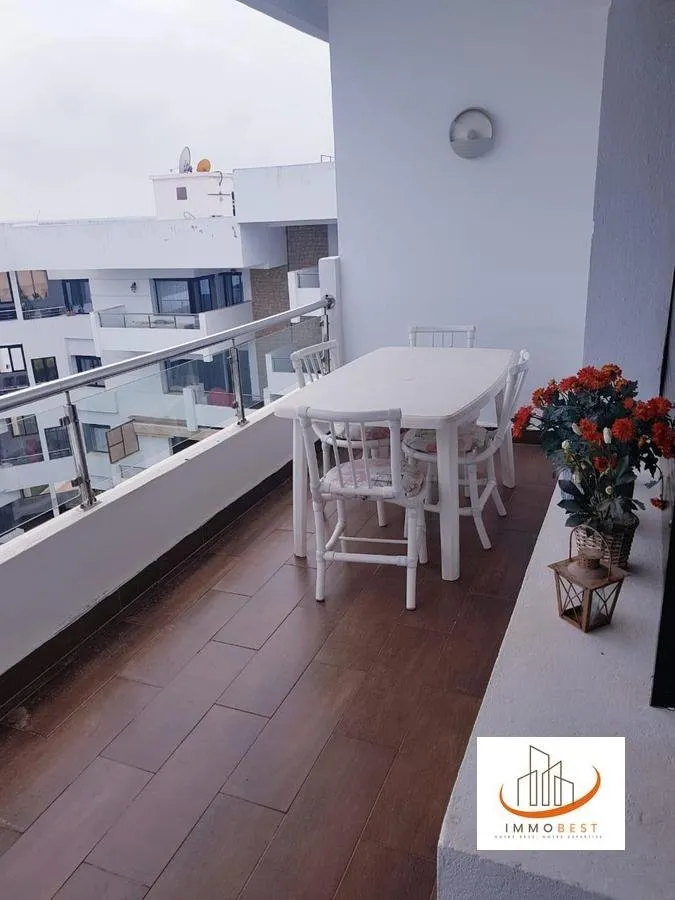 DAR BOUAZZA, Joli Appartement meublé en location, - الدار البيضاء
