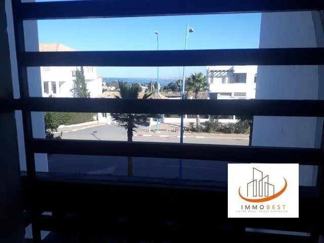 Dar bouazza, Bel appartement a louer semi meublé, - الدار البيضاء (2)