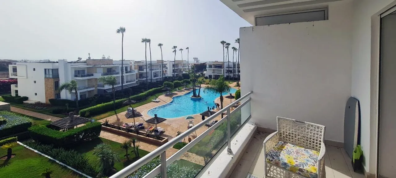 Appartement 2 chambres, résidence bord de mer . - الدار البيضاء