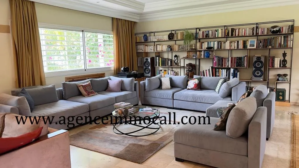 Villa en location à Souissi - Rabat - الرباط (2)