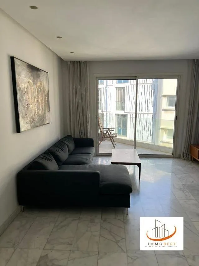 Racine, immeuble récent côté de Zara, en  location 1CH - الدار البيضاء
