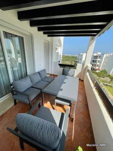 BEL APPARTEMENT DE LUXE A LOUER A PLAYA DEL PACHA MARINA SMIR - المضيق (4)