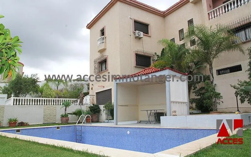 VILLA NON MEUBLEE AVEC PISCINE( ALL42011) - طنجة (4)