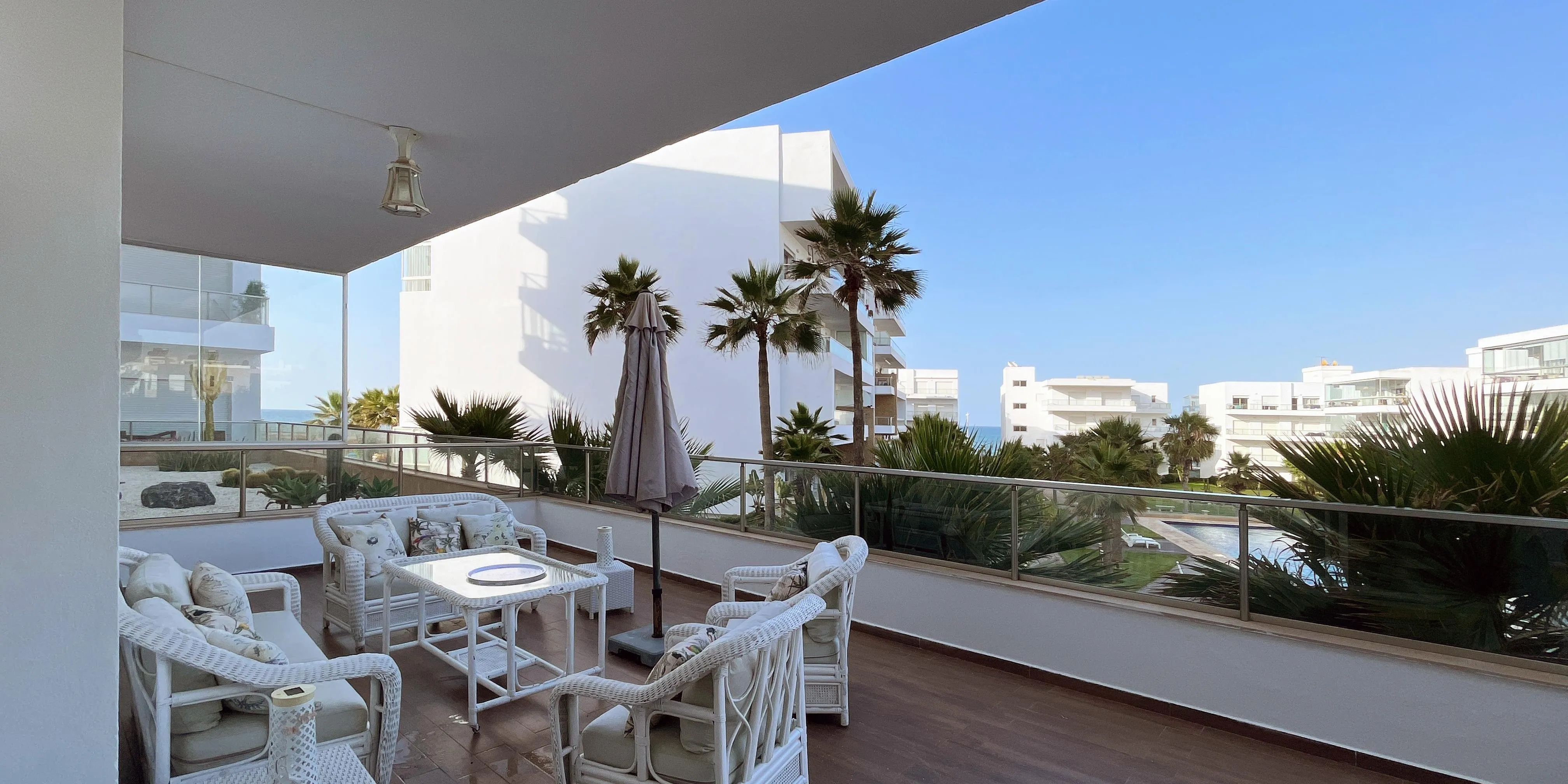Appartement, vue mer, en résidence sécurisée. - الدار البيضاء