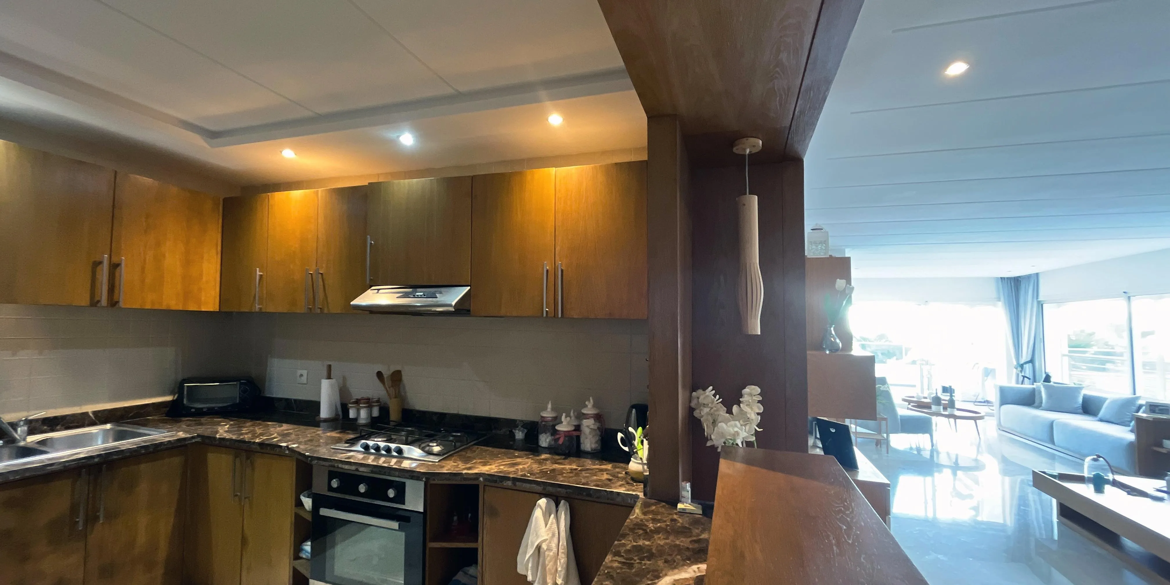 Appartement, vue mer, en résidence sécurisée. - الدار البيضاء (3)