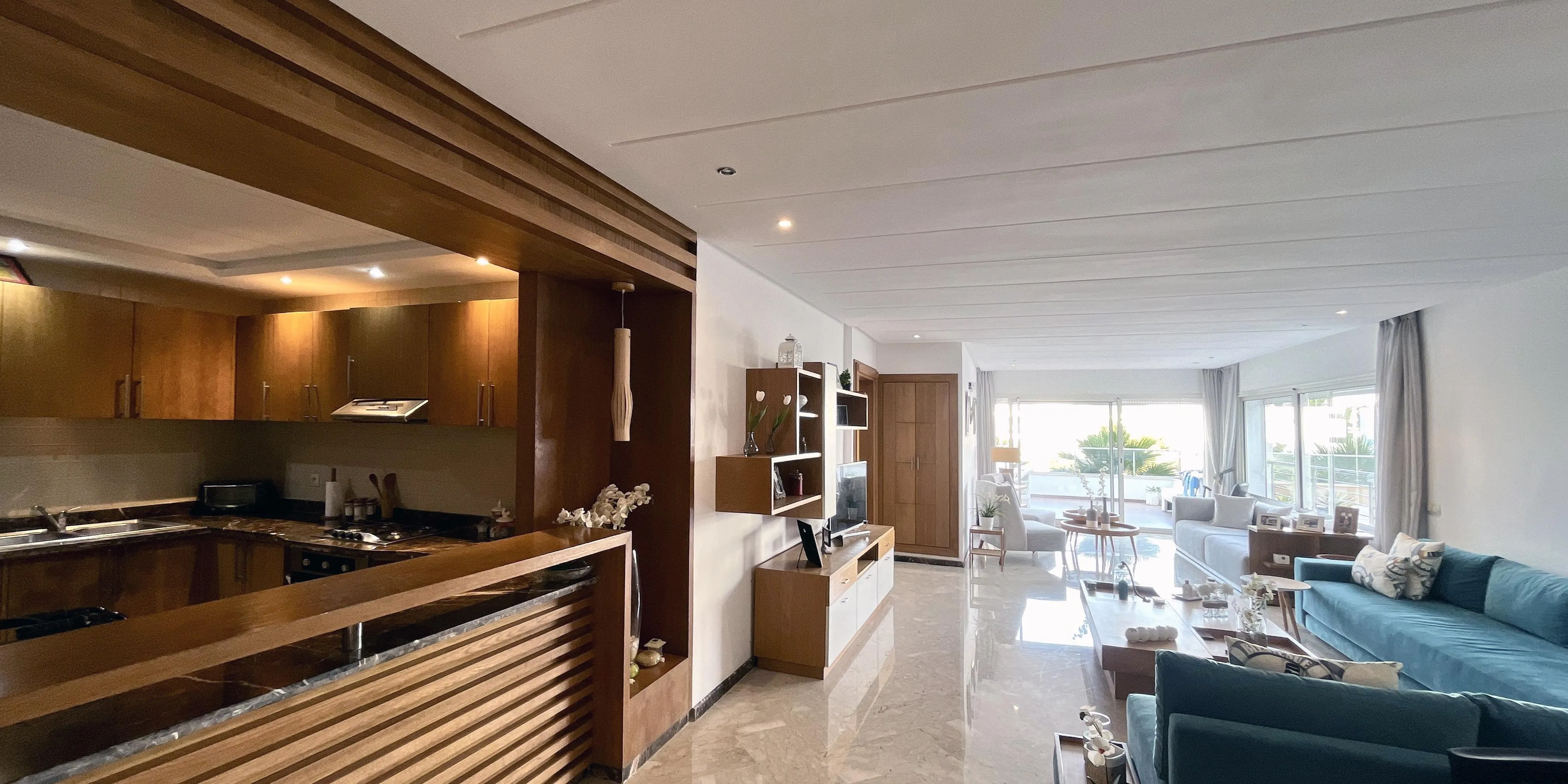 Appartement, vue mer, en résidence sécurisée. - الدار البيضاء (4)