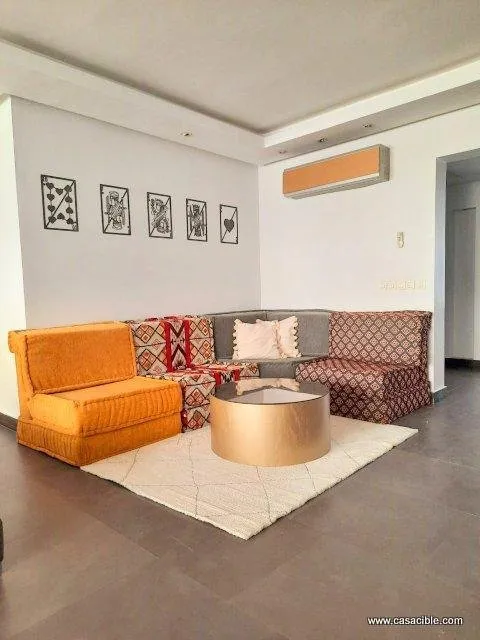 Racine: appartement meublé de 160 m²,  2 chambres. - الدار البيضاء (4)